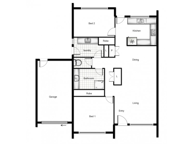 85/177 Badimara Street, Fisher ACT 2611 Floorplan
