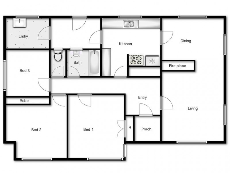 25 Barron Street, Deakin ACT 2600 Floorplan