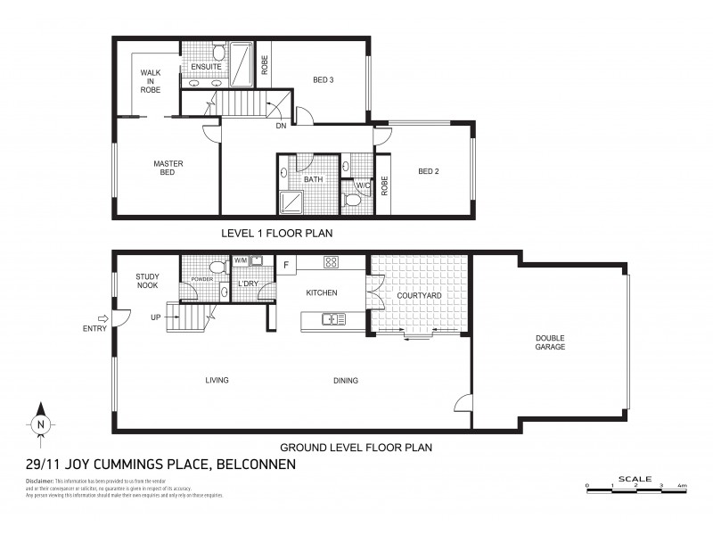 29/11 Joy Cummings Place, Belconnen ACT 2617 Floorplan