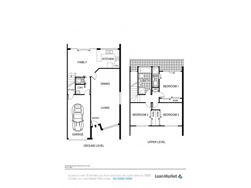 34/14 Federal Highway, Watson ACT 2602 Floorplan