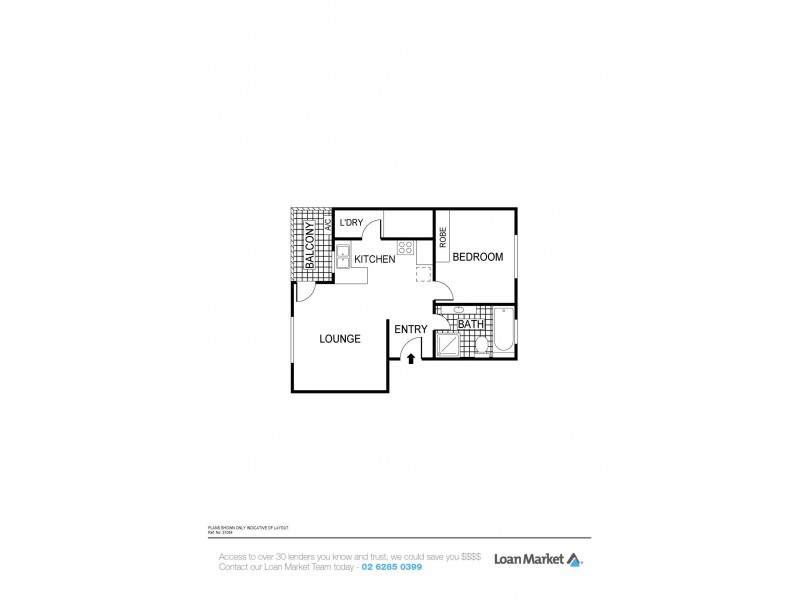 35/17 Medley Street, Chifley ACT 2606 Floorplan