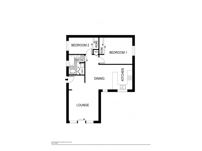 5/16 Damala Street, Waramanga ACT 2611 Floorplan