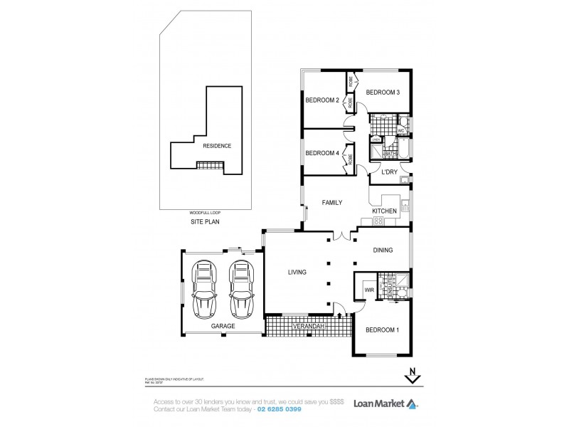 7 Woodfull Loop, Gordon ACT 2906 Floorplan