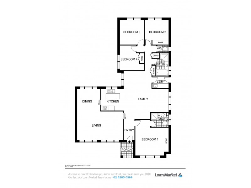 167 Heagney Crescent, Chisholm ACT 2905 Floorplan