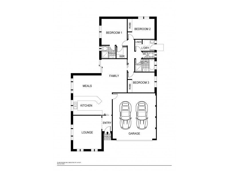 3/9 Gouldsmith Street, Dunlop ACT 2615 Floorplan