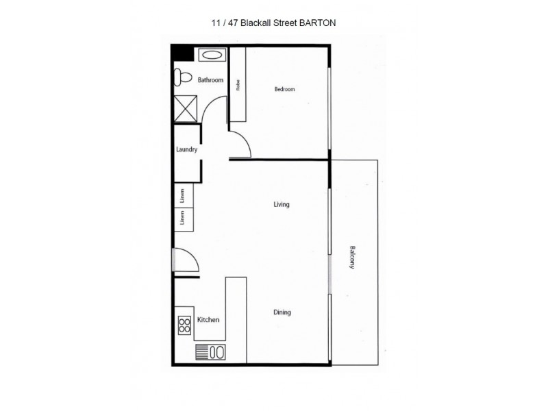11/47 ‘Landmark’ Blackall Street, Barton ACT 2600 Floorplan