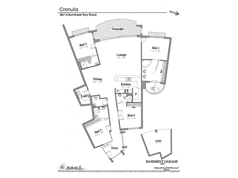 5b/16 Deeban Walk, Cronulla NSW 2230