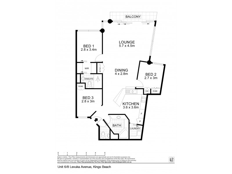 Unit 6/8 Levuka Avenue, Kings Beach QLD 4551 Floorplan