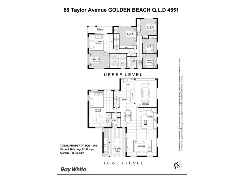 88 Taylor Avenue, Golden Beach QLD 4551 Floorplan