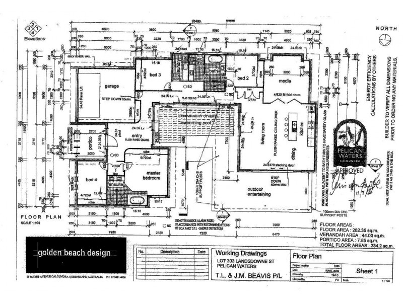 4 Landsdowne Street, Pelican Waters QLD 4551 Floorplan