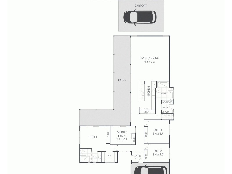 29 Buccleugh Street, Moffat Beach QLD 4551 Floorplan