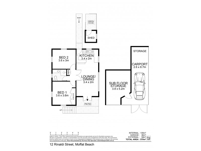12 Rinaldi Street, Moffat Beach QLD 4551 Floorplan