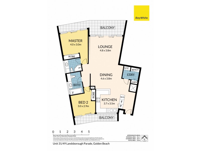 Unit 31/49 Landsborough Parade, Golden Beach QLD 4551 Floorplan