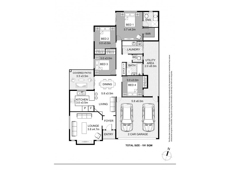 6 Cottonwood Street, Meridan Plains QLD 4551 Floorplan