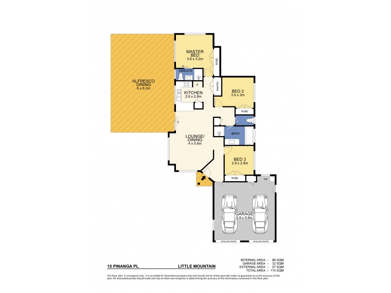 15 Pinanga Place, Little Mountain QLD 4551 Floorplan