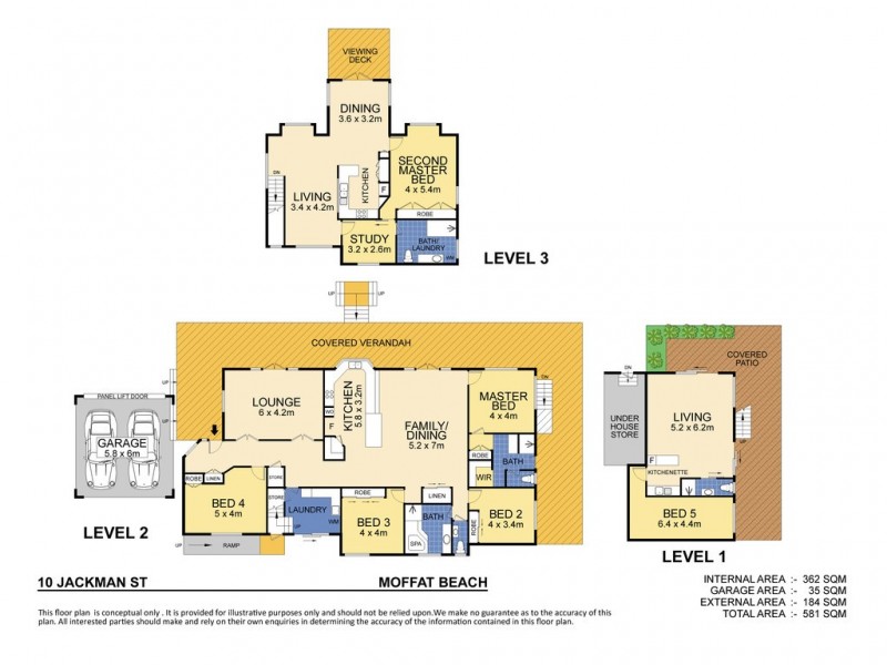 10 Jackman Street, Moffat Beach QLD 4551 Floorplan