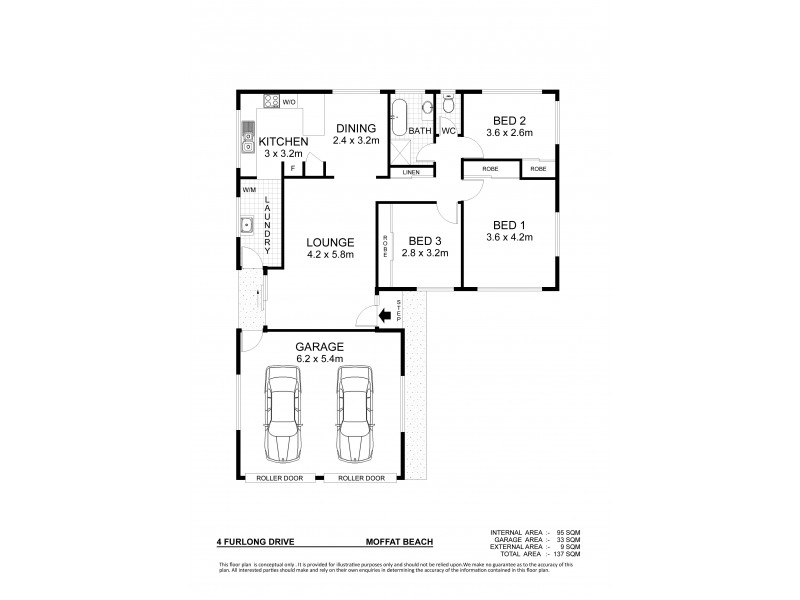 4 Furlong Drive, Moffat Beach QLD 4551 Floorplan