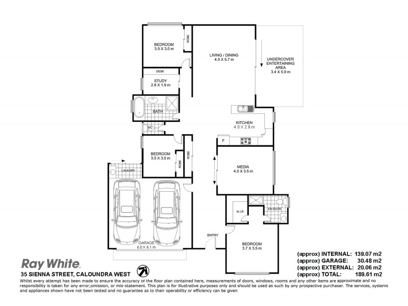 35 Sienna Street, Caloundra West QLD 4551 Floorplan
