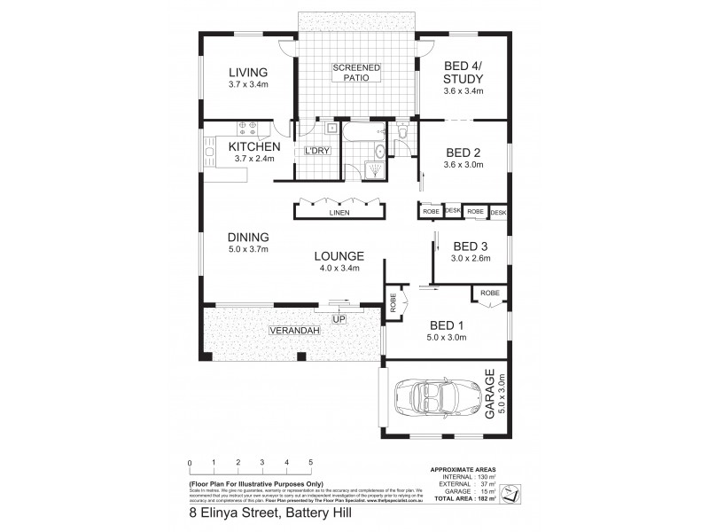 8 Elinya Street, Battery Hill QLD 4551 Floorplan