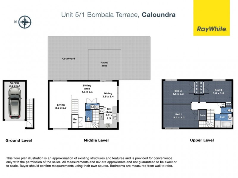 5/1 Bombala Terrace, Caloundra QLD 4551 Floorplan