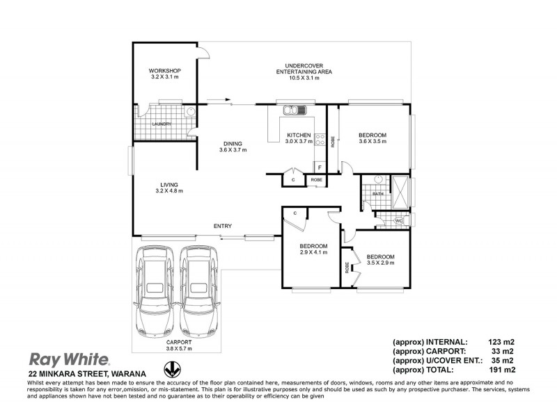 22 Minkara Street, Warana QLD 4575 Floorplan