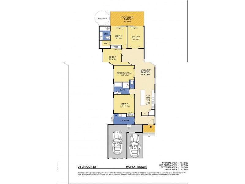 79 Grigor Street, Moffat Beach QLD 4551 Floorplan