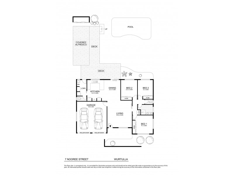 7 Nooree Street, Wurtulla QLD 4575 Floorplan