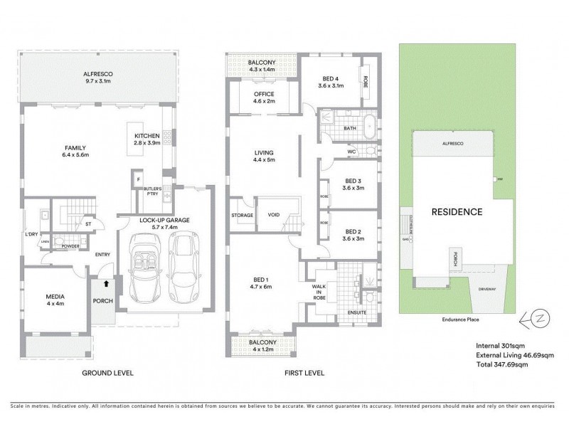 4 Endurance Place, Birtinya QLD 4575 Floorplan
