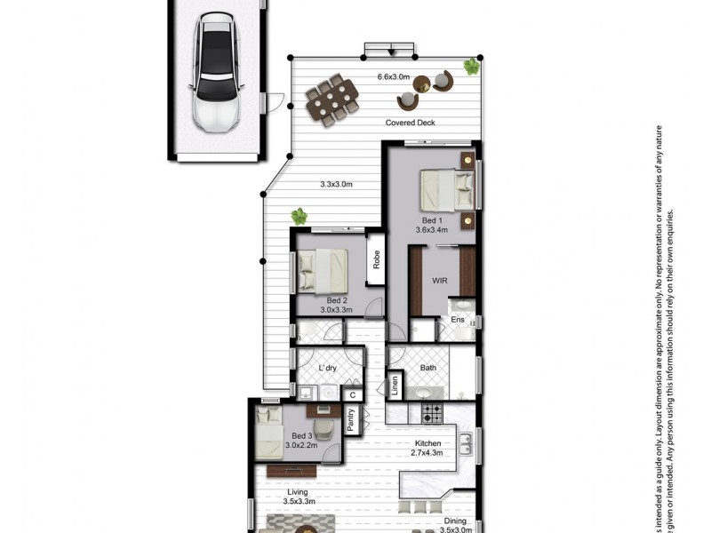 47 Westminster Avenue, Golden Beach QLD 4551 Floorplan