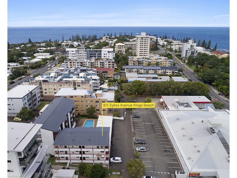 Unit 8/3 Sykes Avenue, Kings Beach QLD 4551