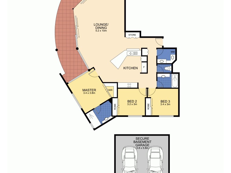 Unit 24/8 Levuka Avenue, Kings Beach QLD 4551 Floorplan