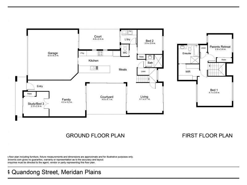 14 Quandong Street, Meridan Plains QLD 4551 Floorplan