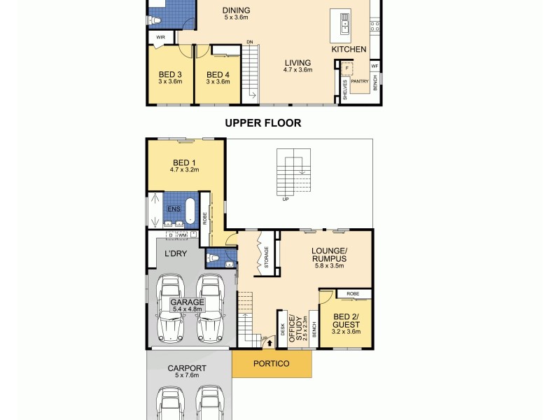 5 Market Place, Shelly Beach QLD 4551 Floorplan