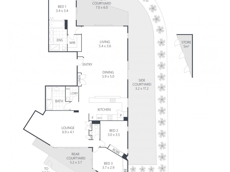 Unit 102/4 Queen Street, Kings Beach QLD 4551 Floorplan