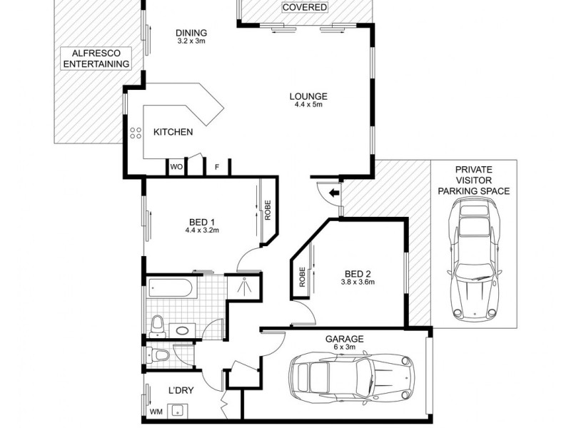 Villa 12/29 Village Way, Little Mountain QLD 4551 Floorplan