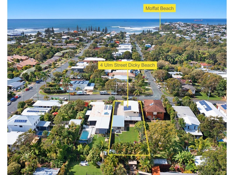 4 Ulm Street, Dicky Beach QLD 4551