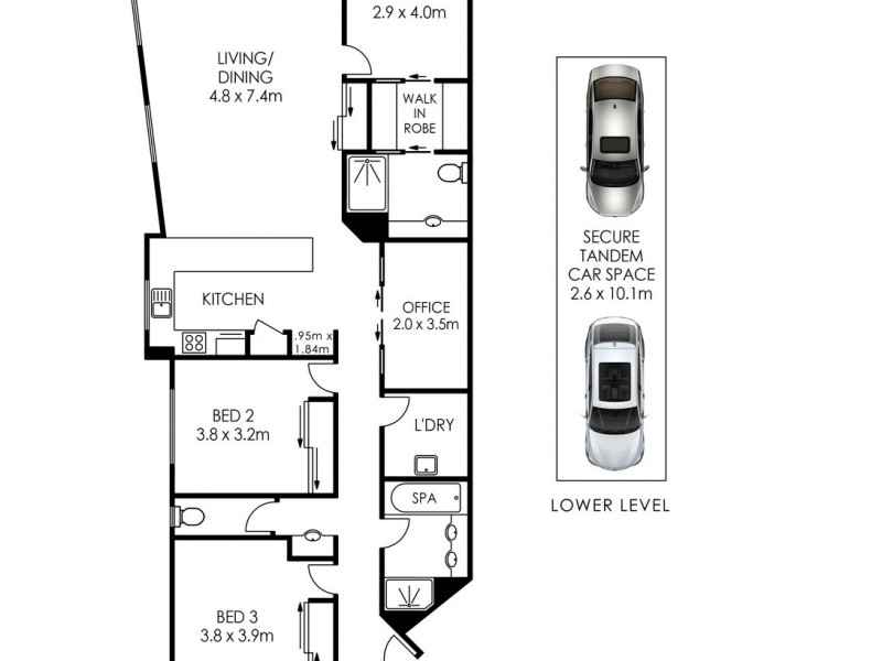 Unit 6/4-6 Orvieto Terrace, Kings Beach QLD 4551 Floorplan