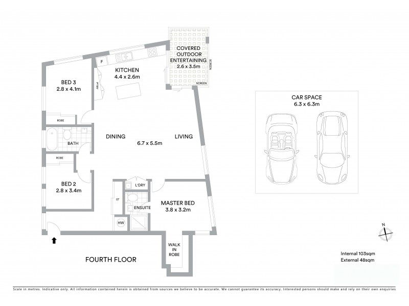 Unit 13/38 King Street, Kings Beach QLD 4551 Floorplan