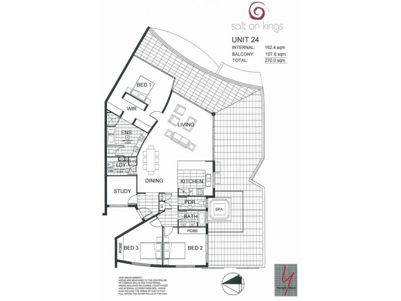 Unit 24 ‘Salt On Kings’ 13 Mahia Terrace, Kings Beach QLD 4551 Floorplan
