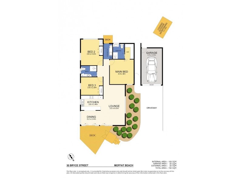 30 Bryce Street, Moffat Beach QLD 4551 Floorplan