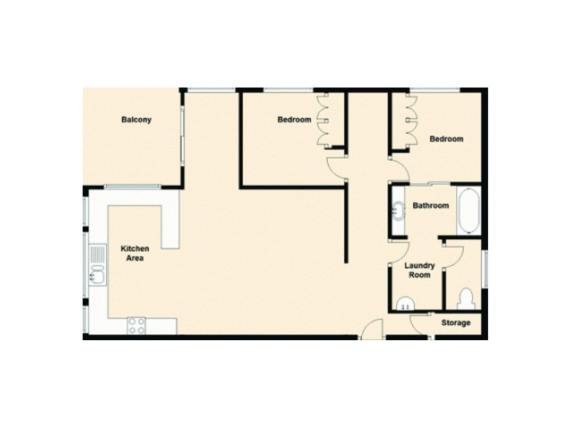 Unit 10 ‘Kig Heights’ 14 Queen Street, Kings Beach QLD 4551 Floorplan