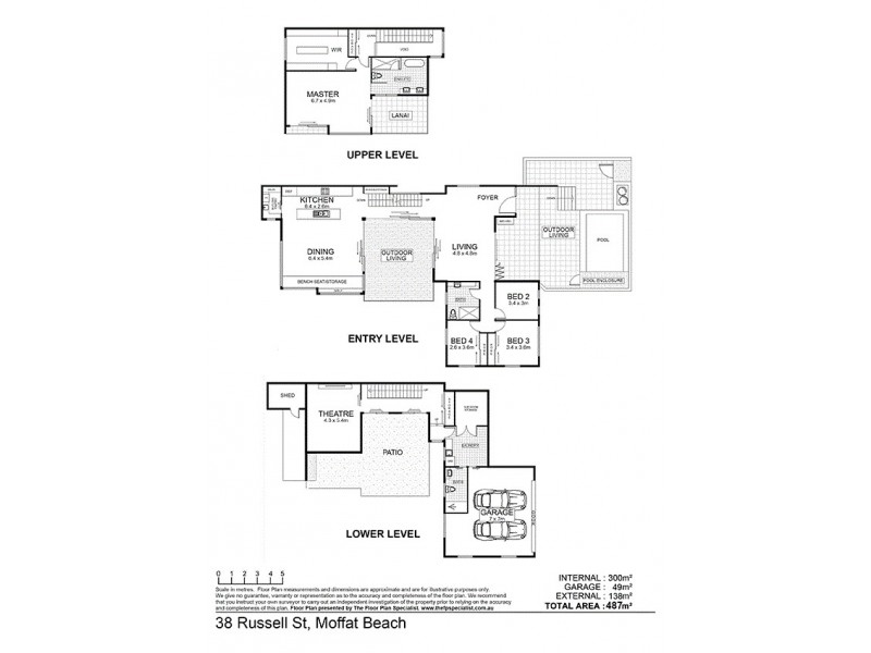 38 Russell Street, Moffat Beach QLD 4551 Floorplan