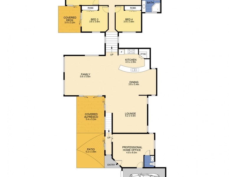 3 Seagull Avenue, Aroona QLD 4551 Floorplan