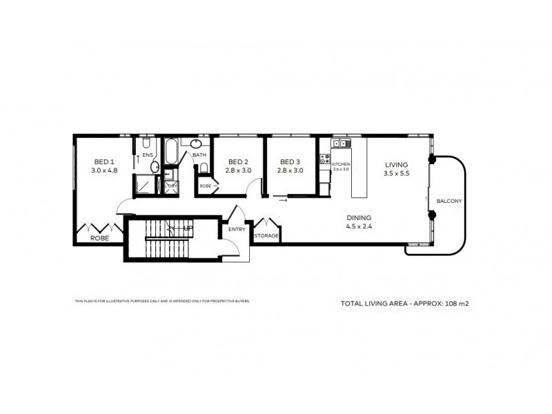 12/41 Canberra Terrace, Caloundra QLD 4551 Floorplan