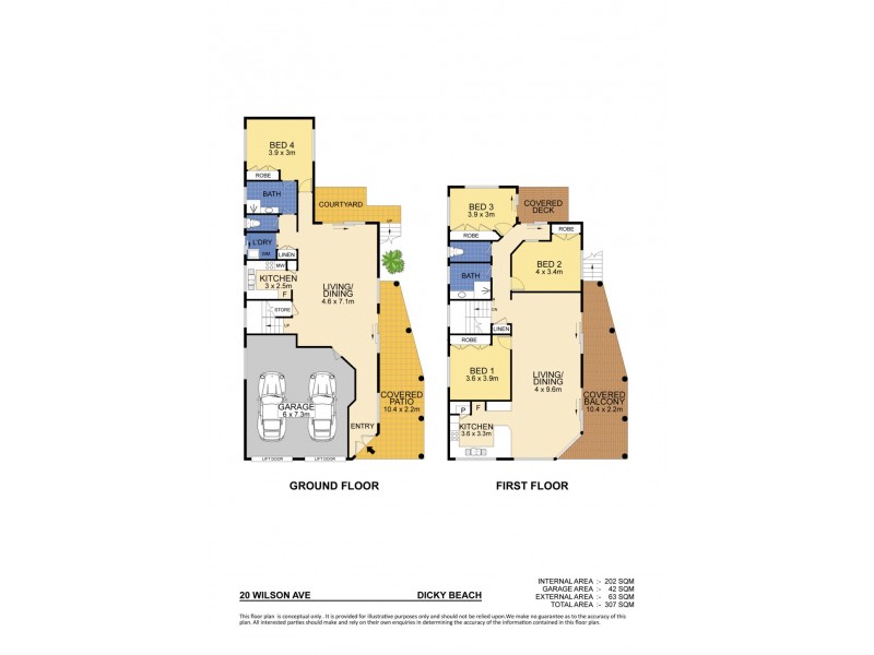 20 Wilson Avenue, Dicky Beach QLD 4551 Floorplan