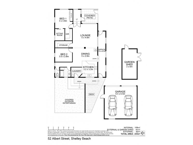 52 Albert Street, Shelly Beach QLD 4551 Floorplan