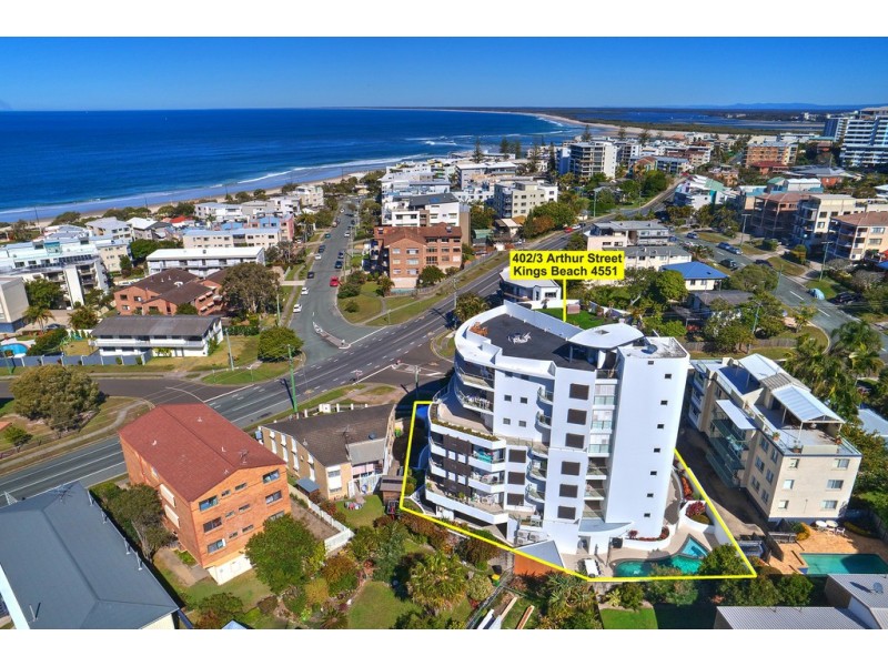 Unit 402/3 Arthur Street, Kings Beach QLD 4551