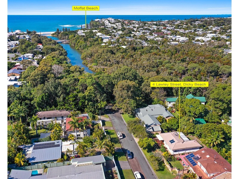4 Lawley Street, Dicky Beach QLD 4551