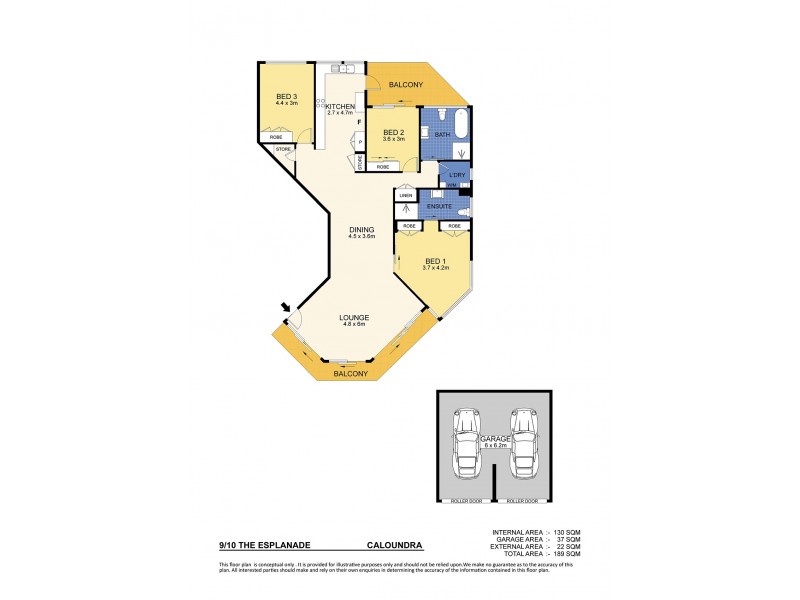 Unit 9/10 Bulcock Beach Esplanade, Caloundra QLD 4551 Floorplan