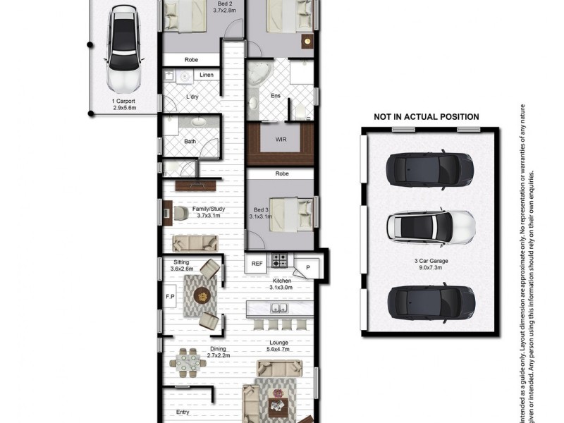 10 Wills Avenue, Golden Beach QLD 4551 Floorplan